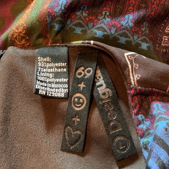 Desigual Multicolor Artistic Midi Dress - Picture 4 of 9